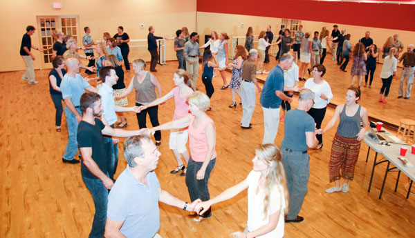 West Coast Swing at Dance Dimensions in Norwalk, CT on August 6, 2015