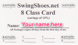 Class Cards for Group Classes