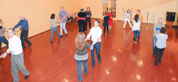 West Coast Swing at Dance Dimensions at 15 Cross Street in Norwalk, CT