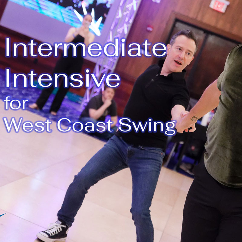 Intermediate Intensive for West Coast Swing on Aug 5, 2023 with Erik Novoa in Norwalk, CT