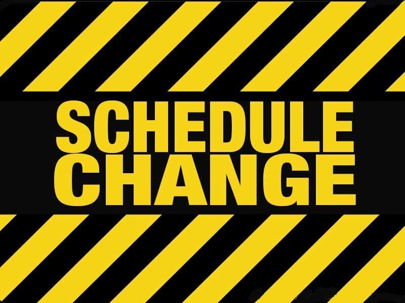 schedule change