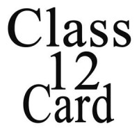 12 Class Card