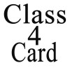 4 Class Card