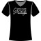 T-Shirt (Black, V-Neck) for West Coast Swing